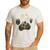 English Springer Spaniel Mountain Paw Dog Mom Dad Men's Casual T-Shirt White