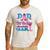Family Party Decorations Dad Of The Birthday Girl T-Shirt Men's Casual T-Shirt White
