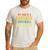 Fantasy Football Dad Champion Vintage Draft Party Men's Casual T-Shirt White