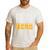 FATHER HUSBAND PROTECTOR HERO Dad Daddy Fathers Day Men's Casual T-Shirt White