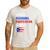 Father Husband Puerto Rican Legend Proud Dad Rico Flag Men's Casual T-Shirt White