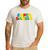 Fatherly Powers Unleashed Gamer Super Dad From Wife & Kids Men's Casual T-Shirt White