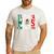 Fathers Day El Papa Mas Chingon Mexican Dad Spanish Men's Casual T-Shirt White