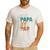 Fathers Day Golfer Dad Golfing Best Papa By Par Golf Men's Casual T-Shirt White Fathers Day Golfer Dad Golfing Best Papa By Par Golf Men's Casual T-Shirt White