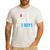 Father's Day Tee Dad Of 2 Boys Man Idea Men's Casual T-Shirt White