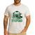 My Favorite Soccer Player Calls Me Stepdad Father's Day Men Men's Casual T-Shirt White