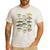 Fishing-Shirt Types Of Freshwater Bass Fish Dad Jokes Men's Casual T-Shirt White