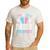 Future Dad Pink Or Blue Daddy Loves You Gender Reveal Men's Casual T-Shirt White