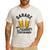 Garage Drinker Team Member Day Drinking Dad Beer Garage Men's Casual T-Shirt White