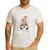 Grandpa Fathers Day Gnome For Men And Best Dad Pun Men's Casual T-Shirt White