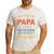 Grandpa Shirts Dad Partner In Crime Shirt Men's Casual T-Shirt White Grandpa Shirts Dad Partner In Crime Shirt Men's Casual T-Shirt White