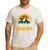 Gymnastics Mom Dad I'm Here To Watch My Flippin' Daughter Men's Casual T-Shirt White