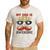 Happy His Birthday My Dad Is 63 Years Old And Still Awesome Men's Casual T-Shirt White