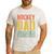 Hockey Dad Shirt Men Fathers Day Hockey Dad Men's Casual T-Shirt White