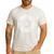 Hole In One Golf Dad & Cart Golfer Men's Casual T-Shirt White