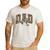 Hunting Dad Duck Camouflage Camo Preppy Camo Dad Camo Men's Casual T-Shirt White
