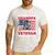 I'm A Dad Grandpa And Veteran Papa Grandpa Fathers Day Men Men's Casual T-Shirt White
