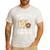 I'm Going To Be a Daddy Again Pregnancy Announcement Quote Men's Casual T-Shirt White