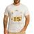 It's My Dad's 85th Birthday Happy Birthday 85 Years Old Men's Casual T-Shirt White