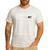 Jordanian Dad Nutrition Facts National Pride For Dad Men's Casual T-Shirt White