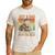 Just A Dad Who Always Came Back With The Milk Daddy Men's Casual T-Shirt White