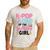 K-Pop Dad Of The Birthday Girl K Pop Birthday Party Men's Casual T-Shirt White
