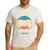 I Leveled Up To Dad Of 2 2026 Promoted To Dad Of Two Kids Men's Casual T-Shirt White