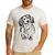 Long Hair Dachshund Lover Doxie Mom Dad Cute Wiener Dog Small Men's Casual T-Shirt White