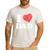 I Love Dad Men's Casual T-Shirt White I Love Dad Men's Casual T-Shirt White