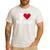 I Love My Dad Men's Casual T-Shirt White