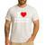 I Love Divorced Dad Rock Joke Men's Casual T-Shirt White I Love Divorced Dad Rock Joke Men's Casual T-Shirt White