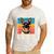 Malinois Dad Maligator Daddy Belgian Malinois Men's Casual T-Shirt White