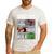 Marvel Father's Day Spider-Man Thor Hulk Dad Attributes Men's Casual T-Shirt White
