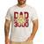 Marvel Iron Man Dad I Love You 3000 Text Fill Father's Day Small Men's Casual T-Shirt White