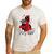Marvel Super Heroes Pets Deadpool Loves Dogpool Dog Dad Men's Casual T-Shirt White