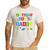 Master Builder Birthday Boy's Daddy Building Bricks Blocks Men's Casual T-Shirt White