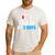 Matching Father's Day Low Battery Dad Of 3 Boys Men's Casual T-Shirt White