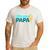 Mermaid Dad Mermaid Papa Grandpa Security Party Small Men's Casual T-Shirt White