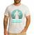 Mermaid Security Vintage Birthday Party Dad Father Day Men's Casual T-Shirt White
