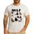 MILF Man I Love Ferrets Ferret Mom Dad Ferret Owner Men's Casual T-Shirt White