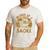 Mind If I Smoke BBQ Barbeque Grilling Chef Dad Men's Casual T-Shirt White