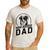 Mini Aussie Dad Dog Owner For Men Dad Christmas Men's Casual T-Shirt White