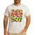 Mom And Dad Mama Birthday Boy Building Bricks Family Party Men's Casual T-Shirt White