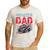 Monster Truck Dad Father's Day Men Men's Casual T-Shirt White