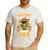 Nacho Average Dad Father Joke Vintage Cinco De Mayo Men's Casual T-Shirt White