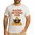 Nacho Average Dad Dad Joke Nacho Chip Men's Casual T-Shirt White