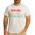 New Dad No Clue Send Help Vintage Men's Casual T-Shirt White