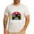 New Dad Shirt Dad Level 4 Unlocked For 4 Kids Gaming Men's Casual T-Shirt White