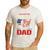 I Am Not The Step Dad I Am The Dad That Stepped Up Fathers Men's Casual T-Shirt White