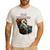 Old Buzzard Bird Old Man Grandpa Recliner Dads Joke Men's Casual T-Shirt White